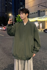 秋季新款飞行员夹克男宽松二开棒球服DSA157B-JK7860-特P60图片