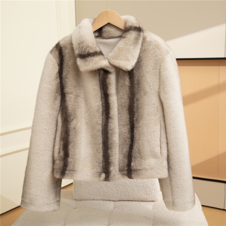 2025年冬季通勤时尚百搭通勤简约休闲外套，女装短外套，雪菲羊绒