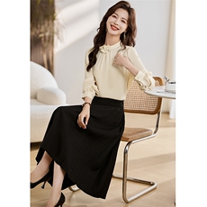 《秋装新品》随心注意自在潮流两件套套裙，女装套装/套裙，魅丽静蓝
