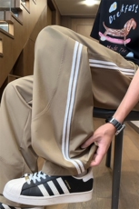 ！2026夏季新款男士冰丝休闲裤垂感百搭直筒裤Y1698特P25，男装休闲裤，电商B220
