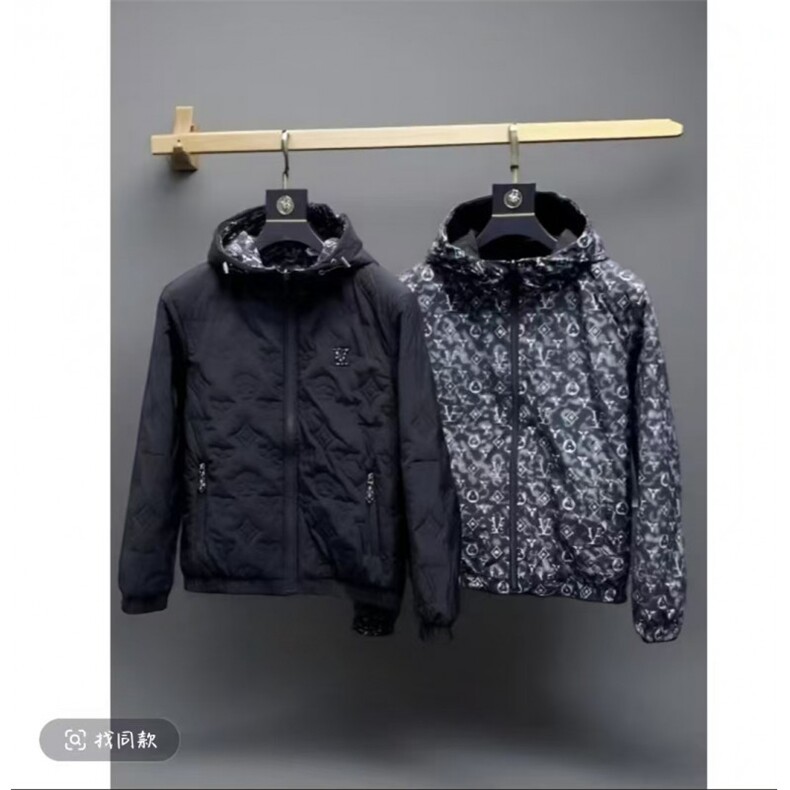 (网图)轻奢薄棉外套双面穿休闲时尚潮流百搭棉服313B-JK5603-P110,男装棉衣,星座313B