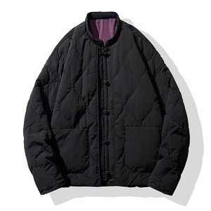 男士短款立领羽绒服90白鸭绒 D213-40002-P649图片