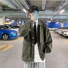 男士夹克新款韩版休闲宽松工装衣服潮男装帅气百搭外套jk577-p60，男装夹克，星座1008