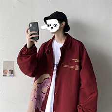 【】A003-HJ5122-P65新款少女印花翻领夹克几物1控价88元，男装夹克，电商A003