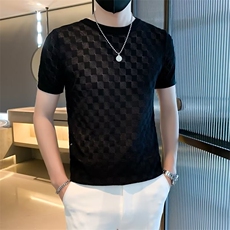 圆领文艺短袖潮潮流夏季男纯色标准T恤TS311，男装T恤，星座1116A-2（原606A-1）