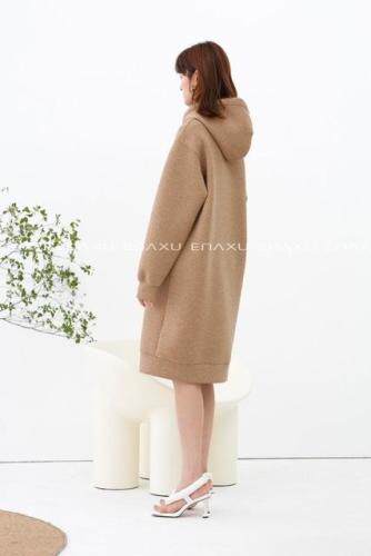 太空棉空气层刺绣卫衣，女装卫衣/绒衫，伊奈秀E∩ΛXU