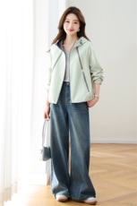 现货秒发2026春秋新款韩版大码小香风学院风短款外套，女装短外套，星宇服饰