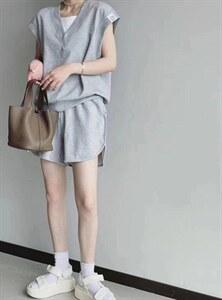 夏季新款休闲套装图片