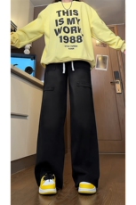 复古工装秋季新款牛仔裤男高级感裤子美式微喇裤-A1155TP50控70，男装牛仔裤，电商B241