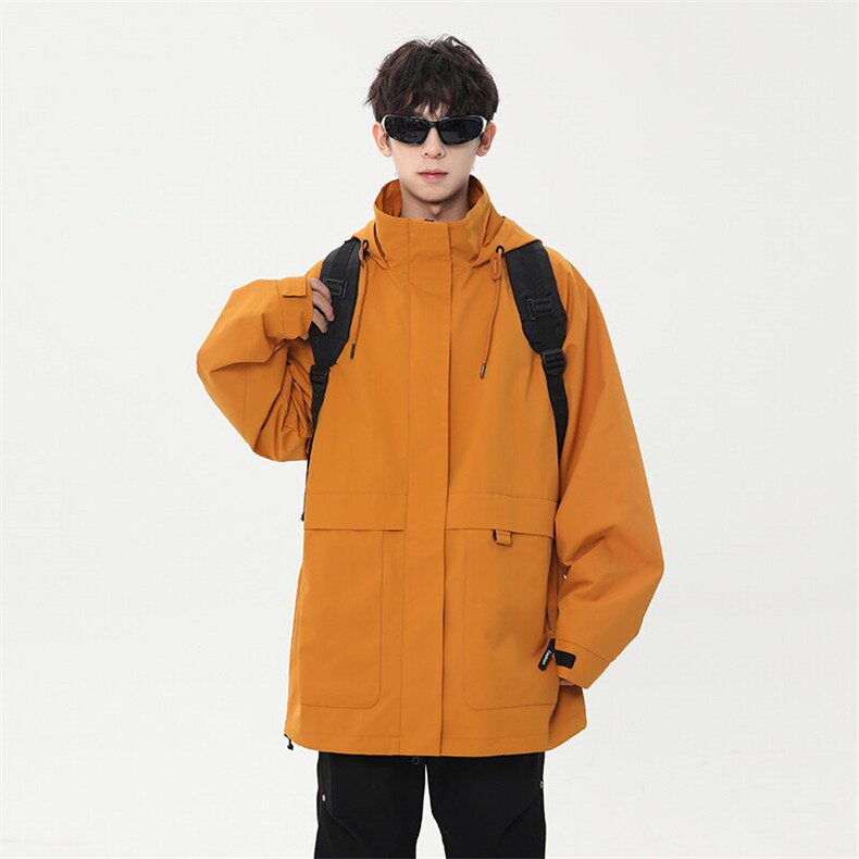 JK850-P65现货工装夹克宽松户外冲锋衣男外套,男装夹克,星座1204