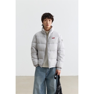 新标90%绒 有报告 撞色短款宽松羽绒服外套 Y5006 /P190图片
