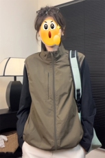 (网图慎用)户外防风防水男女宽松运动背心马甲MJ5273-特P45控88，男装背心/马甲，电商A001