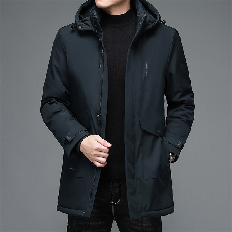 B-N2197冬季男士棉服外套男装可脱卸帽修身加棉保暖潮流P115,男装棉衣,电商B360