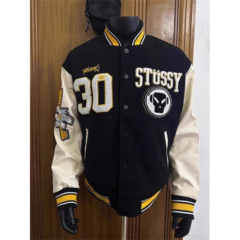 春秋新款青少年时尚韩版百搭外套2025网红同款痞帅百搭潮流棒球服，女装短外套，星座601-1