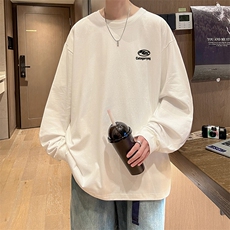 抖音得物供货量大从优可提供视频美式长袖T恤CT683特P25，男装T恤，电商A486