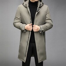 冬季男士纯色保暖面包服中青年男休闲连帽可脱卸棉衣GR3586-P150，男装棉衣，电商B212（原钱塘6029）