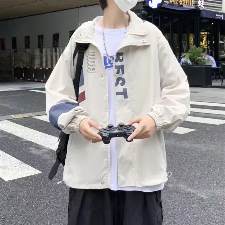 男秋季2023新款长袖夹克外套K6605P52图片
