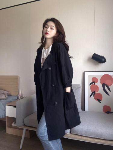 秋款风衣，女装风衣，戈朴