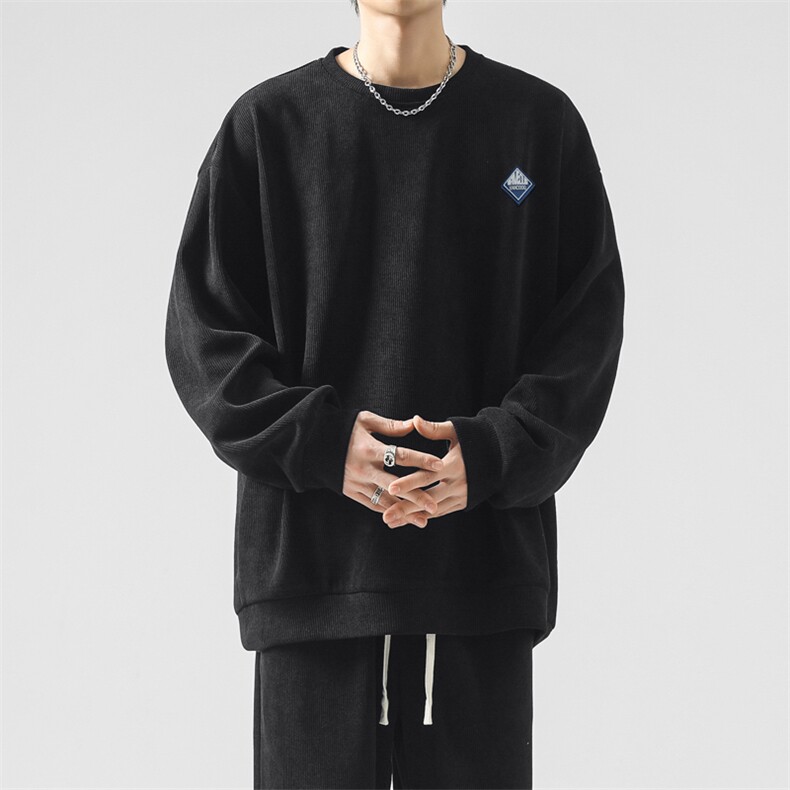 美式高街潮牌圆领卫衣舒适垂顺TW892-特批53,男装卫衣,星座718