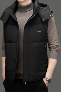 BNG2219钱塘2020-2时尚休闲冬季厚款中年男士90鸭绒羽绒服P160图片