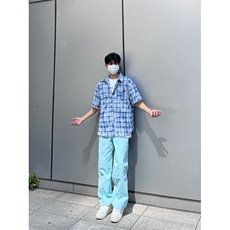 多巴胺水洗高街vibe直筒宽松阔腿五色牛仔裤NZ2310-P55控78，男装牛仔裤，星座1002-1