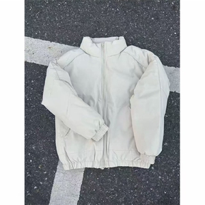 现货冬季美式休闲加厚雪山外套夹克立领纯色三防户外工装棉服图片