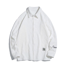 1风花型M-5XL大码95聚酯纤维5氨纶长袖衬衣男CCS8734P45控59，男装衬衫，星座226-2