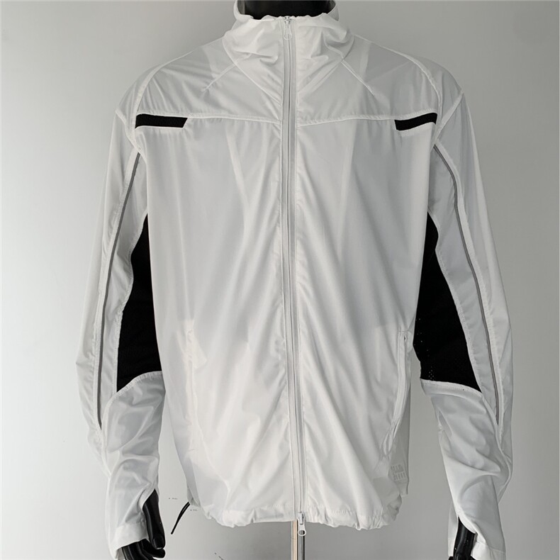 速干冰丝凉感防晒衣男夏薄高级冲锋衣拼接运动透气外套FS116P50，男装防晒衣，星座1013-5