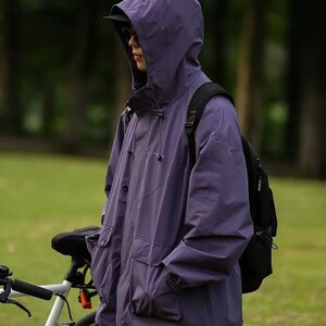 防晒衣男夏季薄款潮牌户外宽松连帽机能透气速干防晒服外套图片