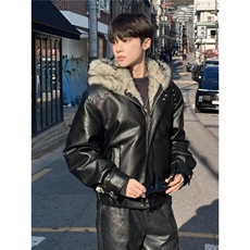 JY771-P138冬季棉服棉衣男生加厚保暖运动休闲潮牌帅气外套，男装棉衣，星座1501-3
