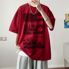 酒红色