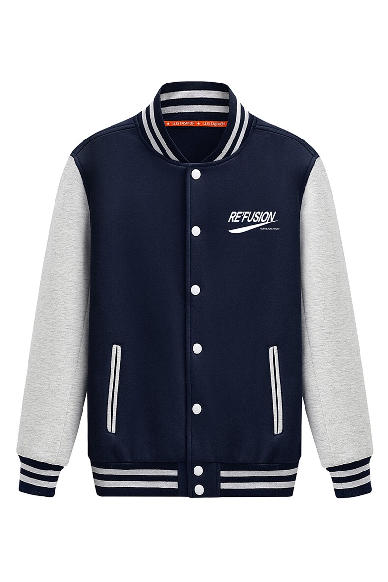 备货万件2025秋冬开衫卫衣外套棒球服上衣夹克XZ102A-4-Q8903-P55,男装夹克,星座211-2