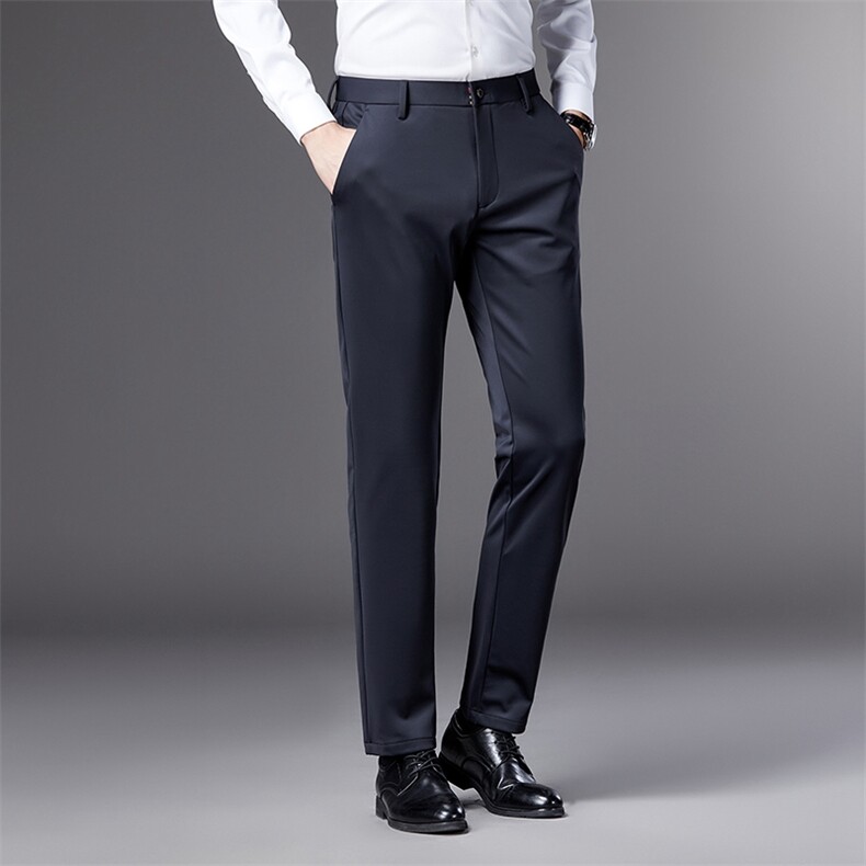 YDLA2266男士2022年秋季新款休闲长裤休闲弹力免烫中腰西裤P85,男装西裤,电商B360