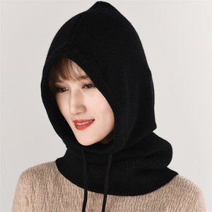 帽子女秋冬季包头帽韩版潮套头帽堆堆帽休闲针织头巾帽睡帽图片
