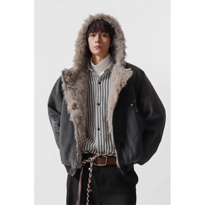 1506A/GS50300/P141复古做旧座山雕加厚棉服1图片