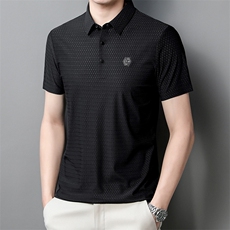 短袖男POLO衫宽松休闲夏季宽松时尚百搭半袖男士上衣QP1657-P63，男装Polo衫，星座1105-3