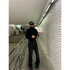 【有货】cleanfit短款外套男春秋设计感高级感痞帅夹克A710HH-P75，男装夹克，星座1007（原301D）