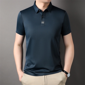 夏季中青年男士POLO商务休闲短袖打底T恤时尚潮流上衣HP92357-P65图片