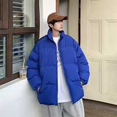 XZ213-MY20-P70控88港风大码冬季男款加厚保暖立领棉服面包服ins，男装棉衣，星座213