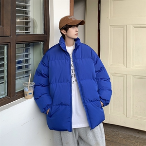XZ213-MY20-P70控88 港风大码冬季男款加厚保暖立领棉服面包服ins图片