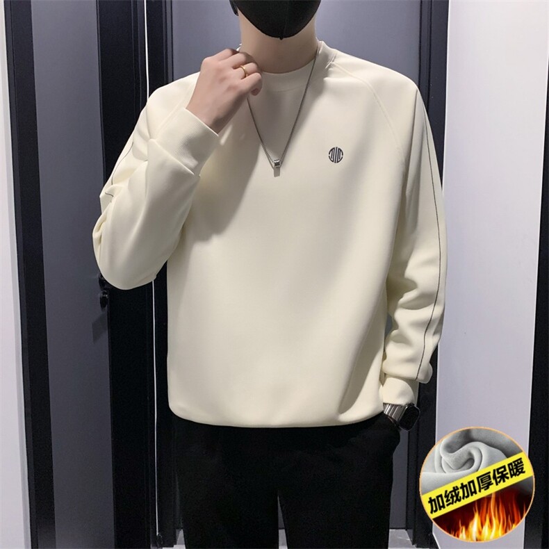 B340 WY6623 P5878 加绒P68 88 店主风无头风卫衣男图片