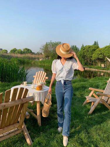 —郭郭家GG— 【夏款现货】法式条纹衬衣，女装，郭郭家