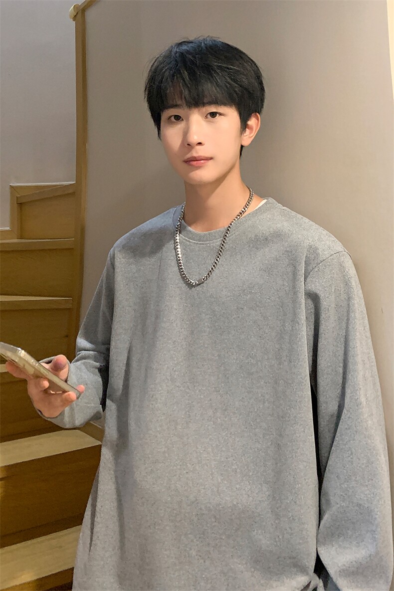 8XL-M德绒打底衫男保暖内衣加绒加厚内搭双面绒男TBG1103P35控48,男装T恤,电商D206-1