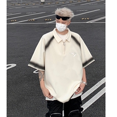polo衫短袖t恤男夏季宽松休闲半拉链体恤衫XZ514-2-202481-P63，男装T恤，星座514-2(原B239)