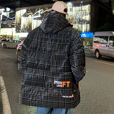 抖音得物品质冬季保暖棉衣宽松加厚大码休闲ins棉服男MY33211P105，男装棉衣，电商A086