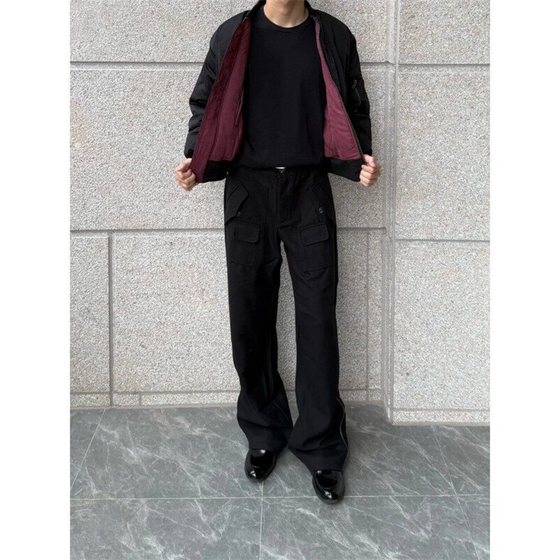 【有货】MF323ZZ-特95短宽bomber双面穿飞行夹克cleanfit棉服外套,男装夹克,星座1007（原301D）