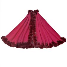 时尚加绒加厚斗篷外套女新款气质显瘦保暖披肩大衣，女装毛呢外套，芷墨服饰