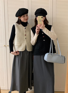 2025欧货洋气小香风马甲外套图片