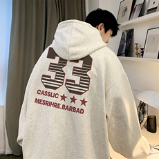 抖音得物供货可提供视频秋冬重磅美式宽松连帽卫衣DL1975，男装卫衣，电商A486