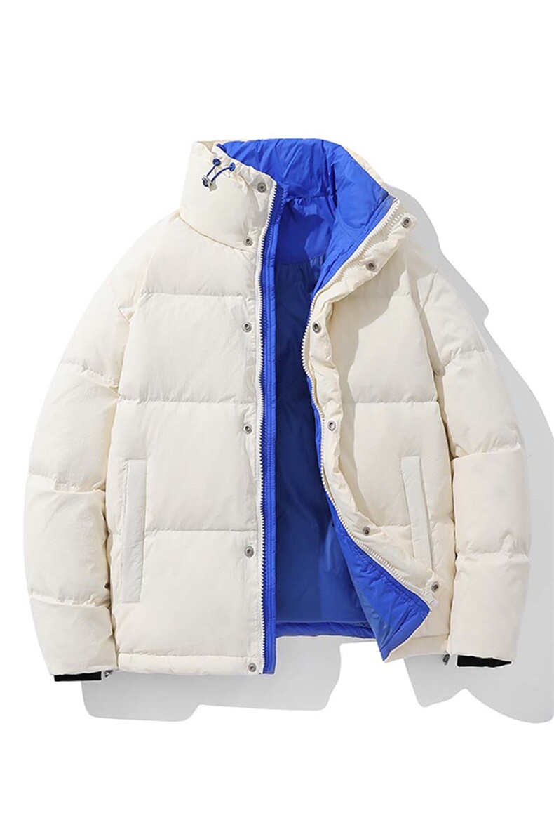 新标90白鸭绒简约休闲立领外套纯色加厚羽绒服ESY0204-P210,男装羽绒服,电商B306